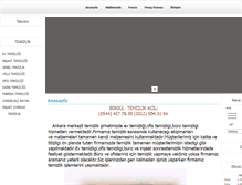 Tablet Screenshot of birgultemizlik.com